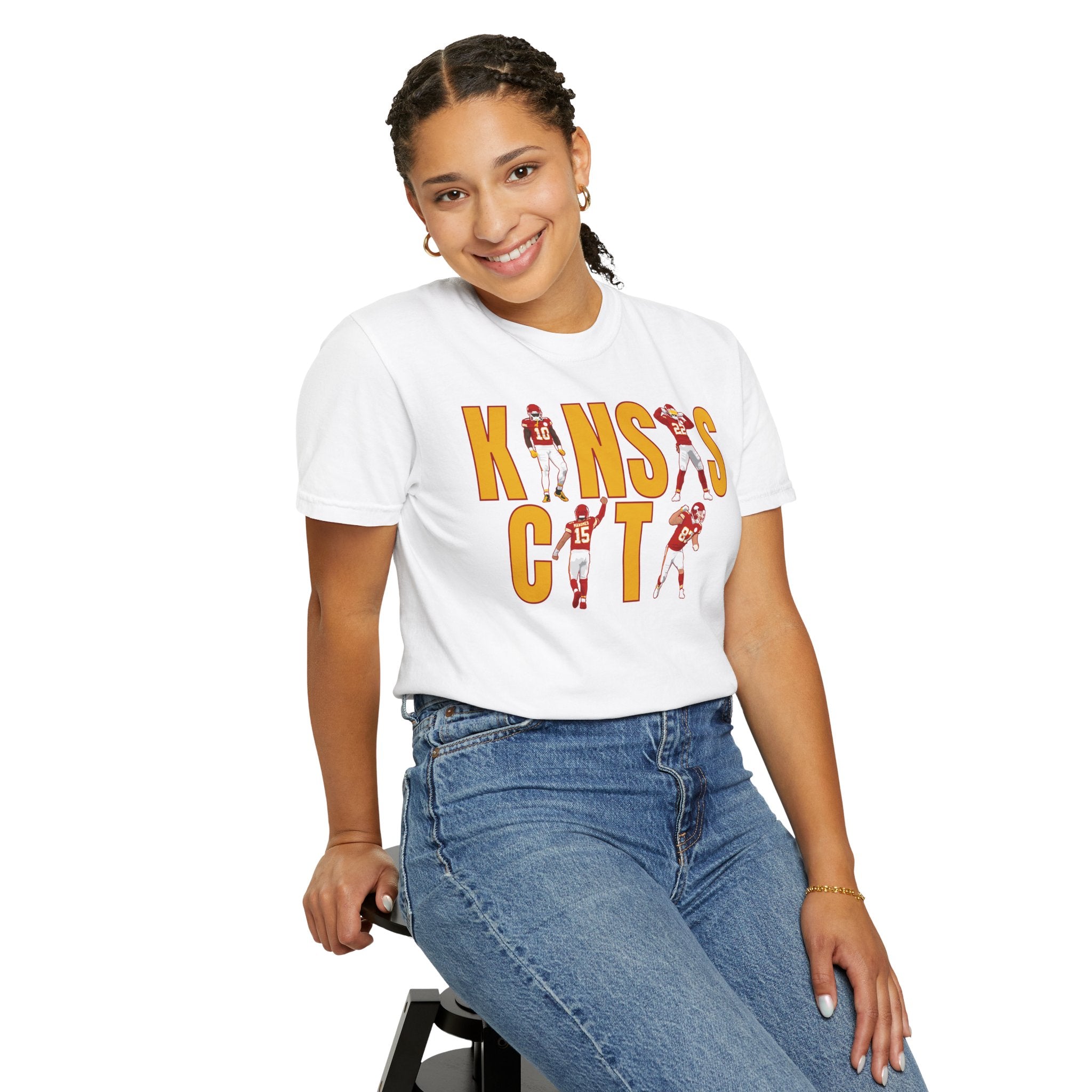 Kansas City Football Garment-Dyed T-Shirt